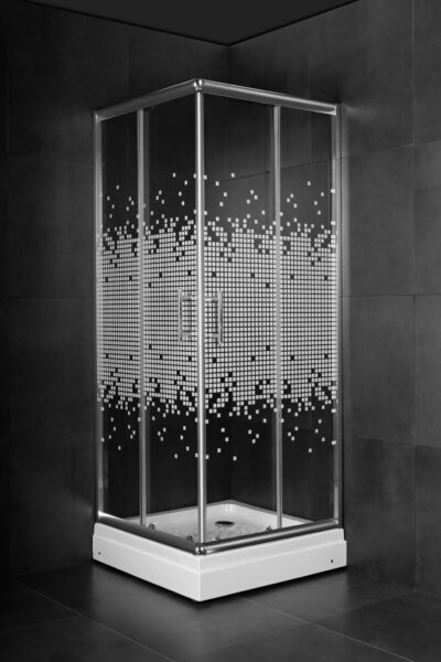 TUS KABINA KVADRATNA 90x90x185cm STAKLO 5mm