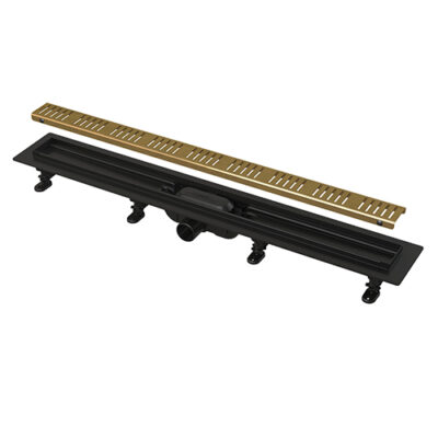 ALCA PLAST TUŠ KANALICA CRNA-MESING APZ10BLACK-750