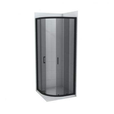 Tuš kabina CONCEPT ATLAS BLACK R80x195cm tonirano staklo 6mm