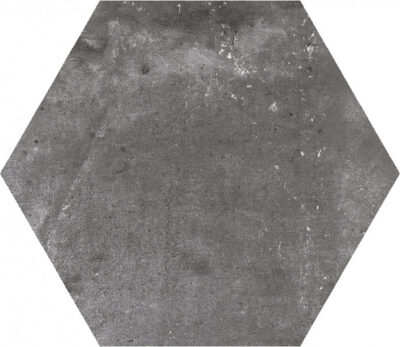 LONDON hexagon antracita 22.5×25.9