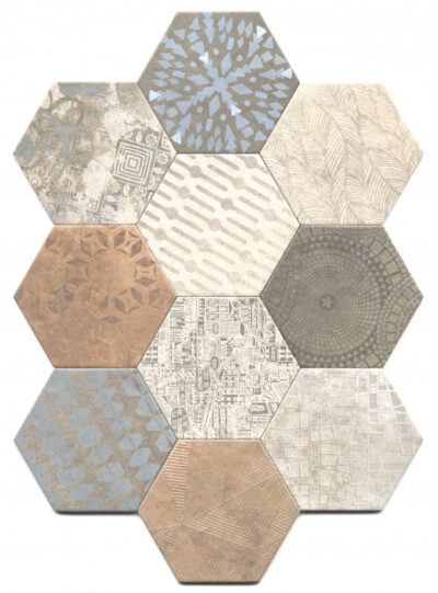 BOLD DECOR 17.5×20 HEXAGON