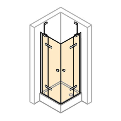 HUPPE X1 VRATA 1/2 100 SKLAPAJUĆA