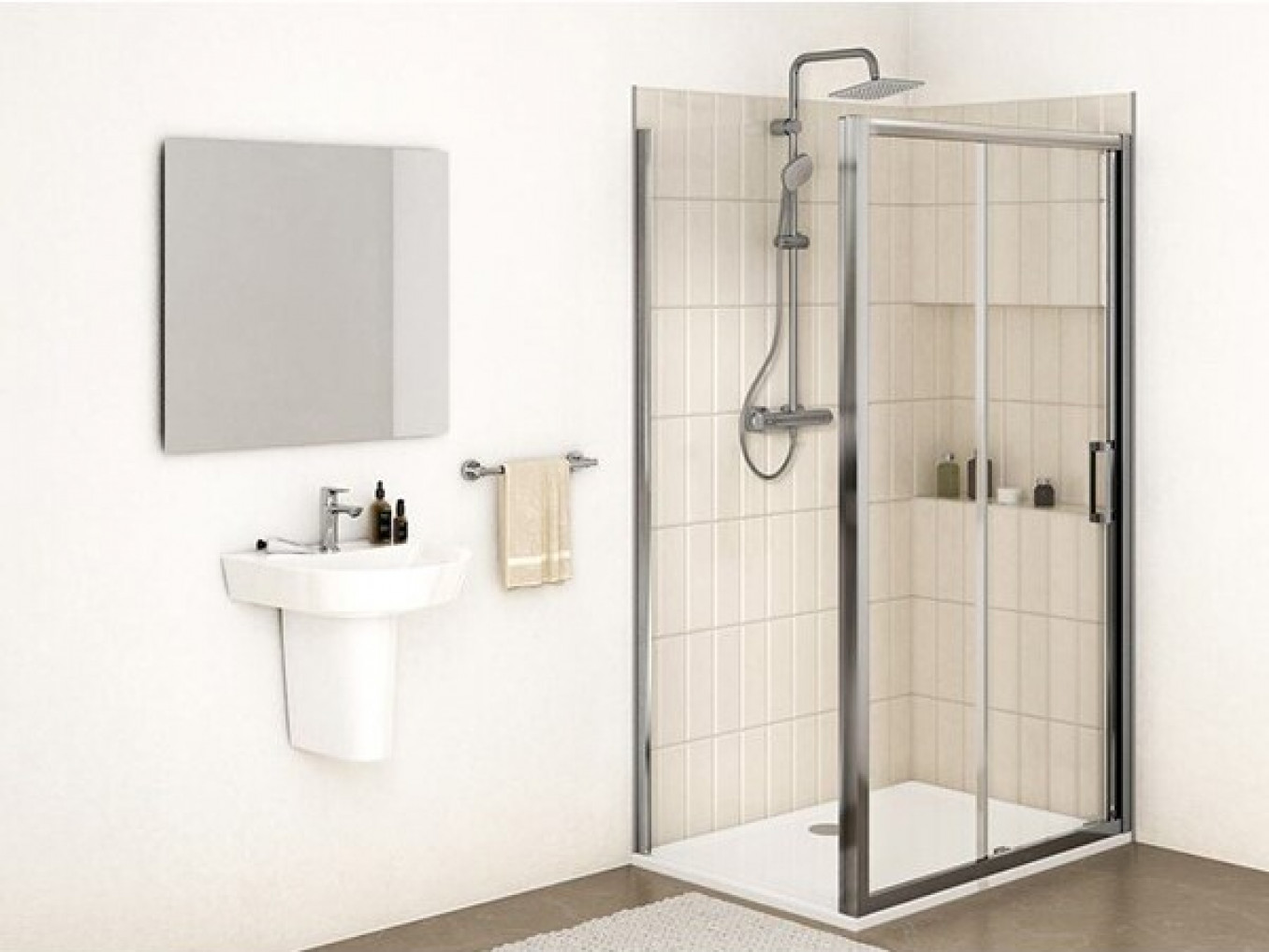 Tuš kadica IDEAL STANDARD STRADA 120x80 - Slika 3