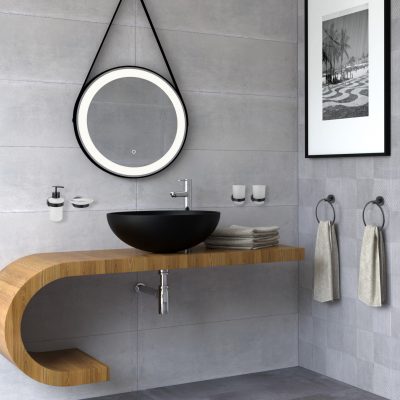 Držač sapuna MINOTTI DARK ELEGANCE staklo