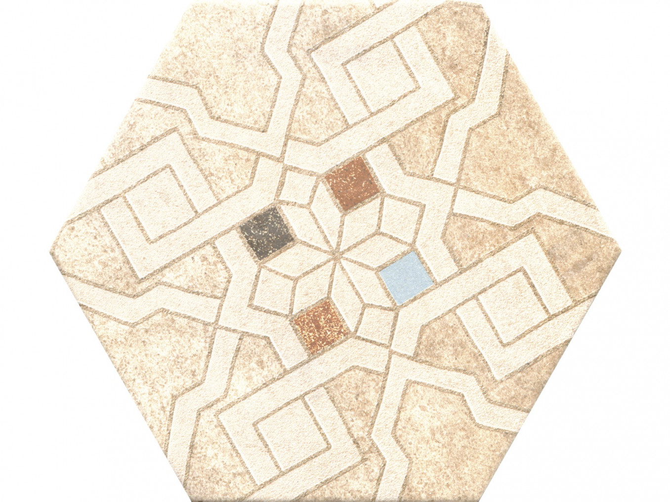 HERITAGE decor 17.5x20 heksagon 07 A (P/Z) - Slika 3