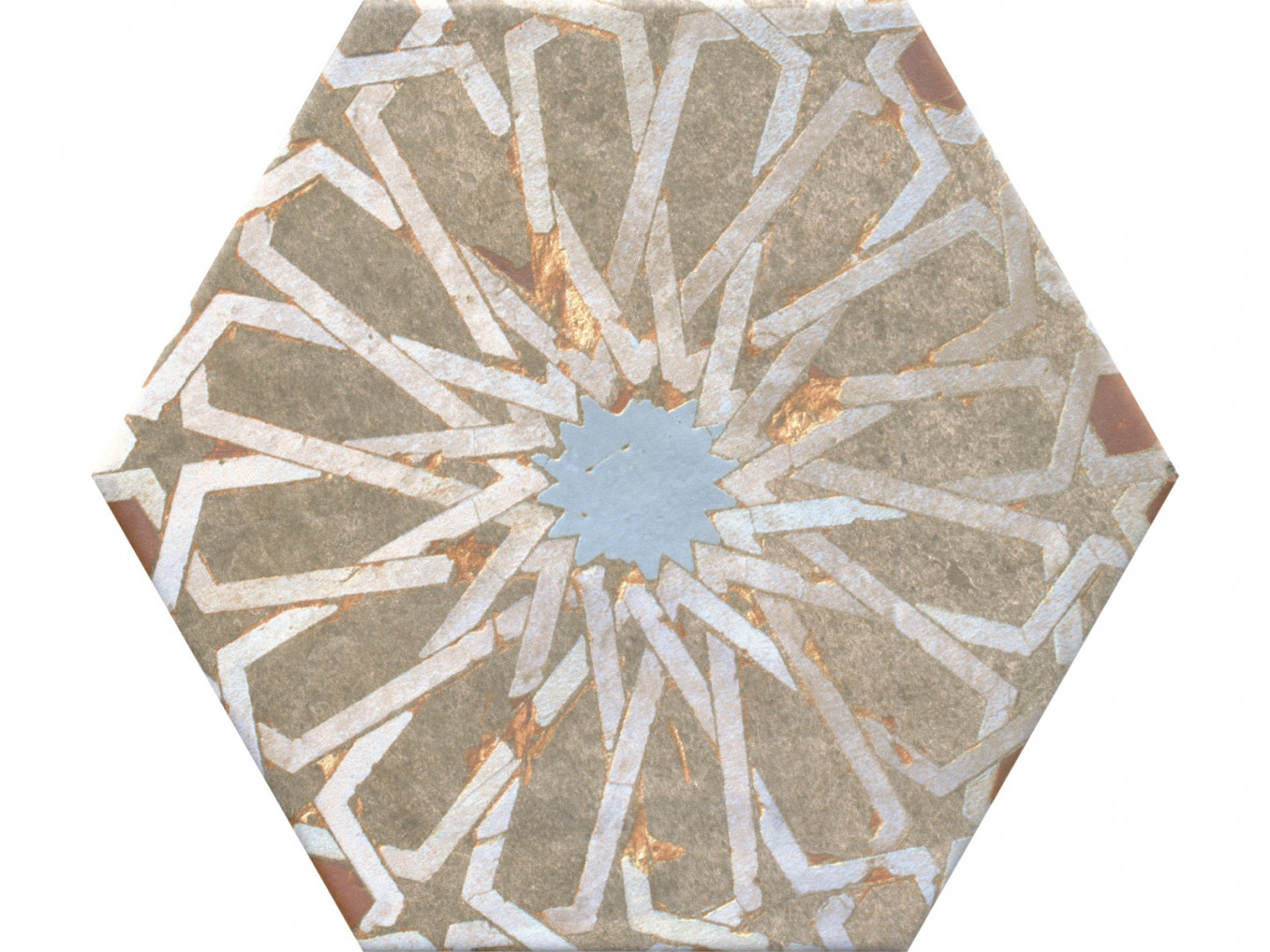 HERITAGE decor 17.5x20 heksagon 07 A (P/Z) - Slika 5