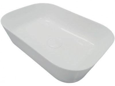 Lavabo nadgradni HATRIA HAPPYHOUR SLIM 18:00 550x380x155 white matt