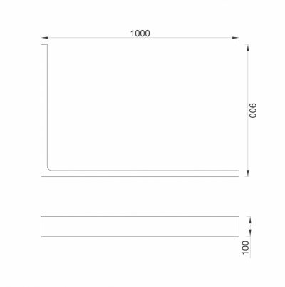 Oplata COPEN SOLILUX za kadicu  i 12 nogica set. Za kadice 1000×900