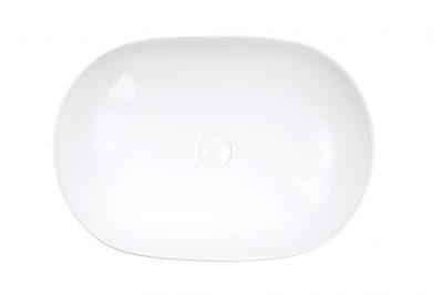Lavabo nadgradni MINOTTI 600x415x135 sjaj beli