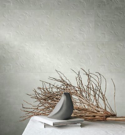 MIXED bianco struttura twing 3D 40×120