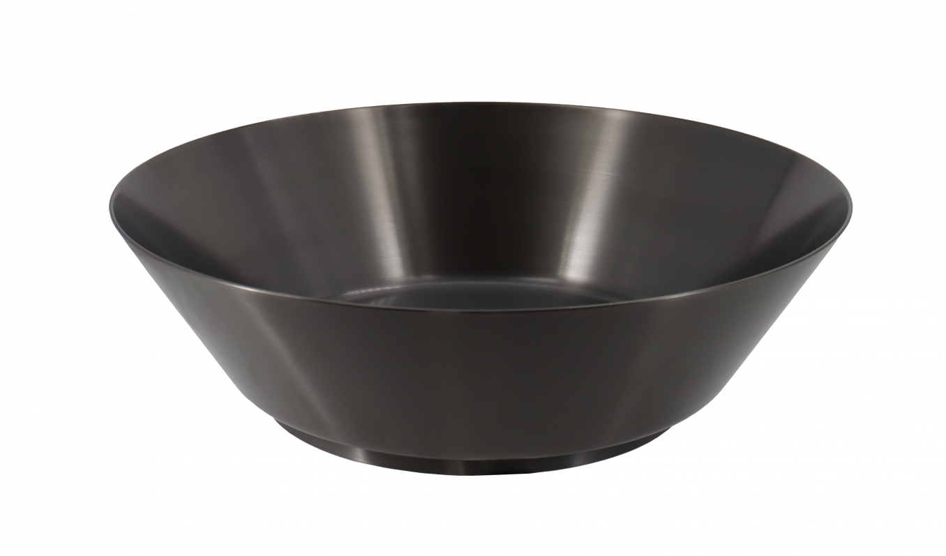 Metalni lavabo COPEN nadgradni 400x125mm gunmetal - Slika 6