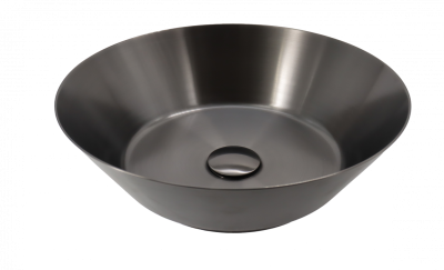 Metalni lavabo COPEN nadgradni 400x125mm gunmetal
