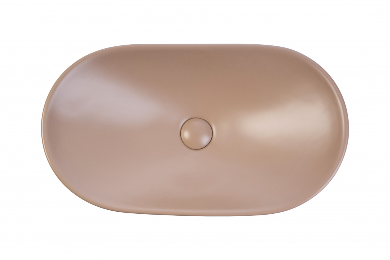 Lavabo nadgradni MINOTTI 625x370x155 mat bež - Slika 2