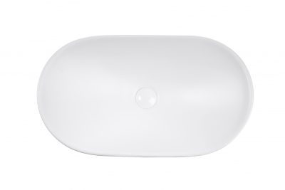 Lavabo nadgradni MINOTTI 625x370x155 mat beli