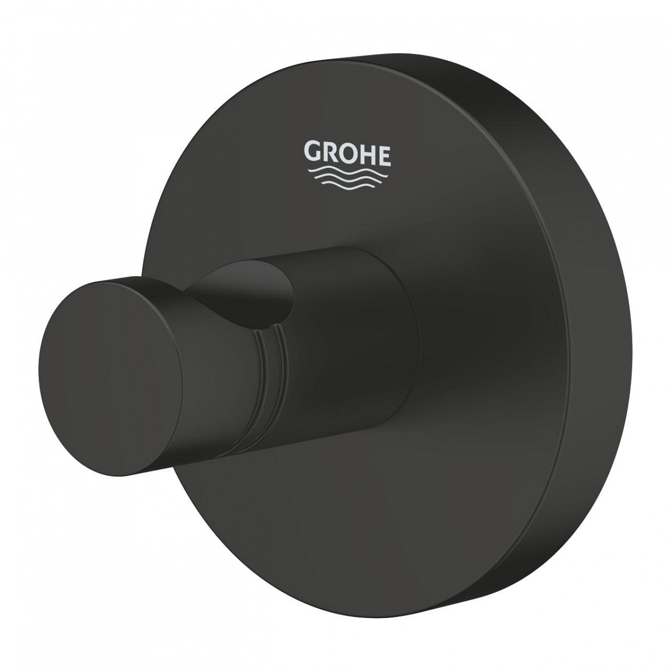 Držač bade mantila GROHE ESSENTIALS matte black - Slika 2