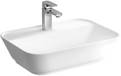 Lavabo nadgradni VITRA Geo 59,5×42,5cm bez preliva sa otvorom za slavinu
