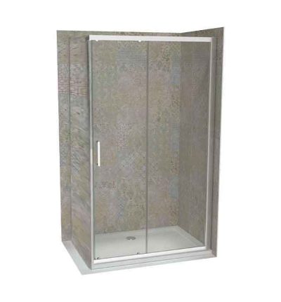 Stakleni paravan COPEN ATLAS PRO 1600×1950 hrom. staklo 6mm providno