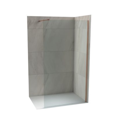 Walk-in COPEN MONTE 1100×2000 8mm staklo. rose gold