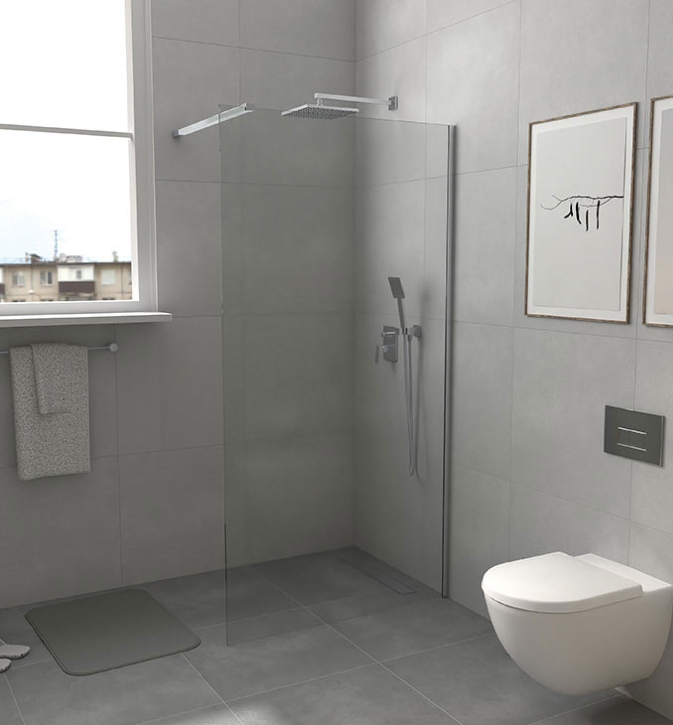 Walk-in COPEN MONTE 1400x2000 8mm staklo - Slika 4