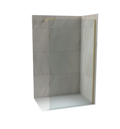 Walk-in COPEN MONTE 800×2000 8mm staklo. brušeno zlato