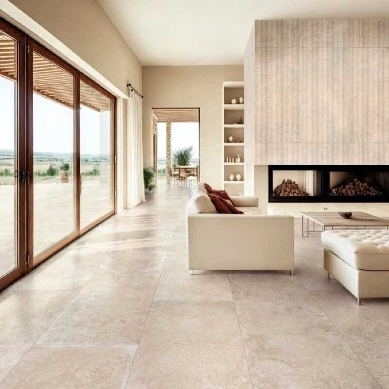 REALSTONE TRAVERTINO vein bianco 120x278 rett K10 8 - Slika 2