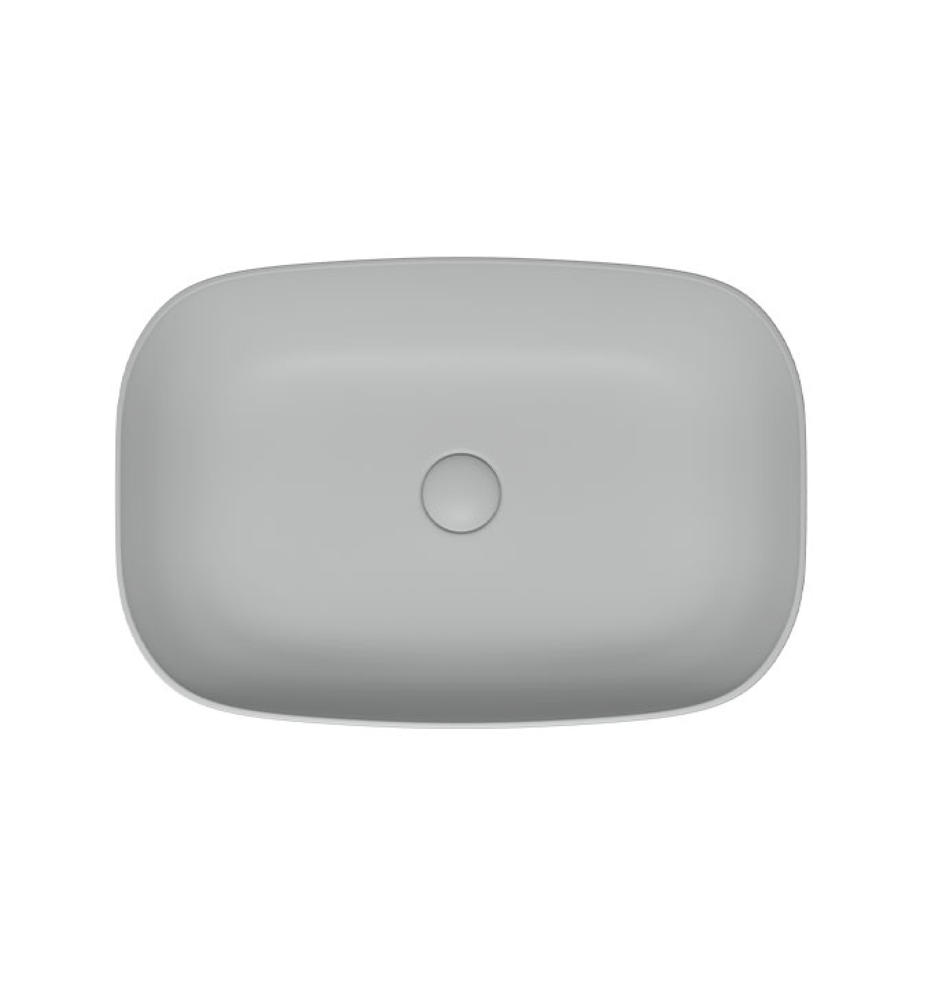 Lavabo COPEN nadgradni 585x380x140 matt gray - Slika 2
