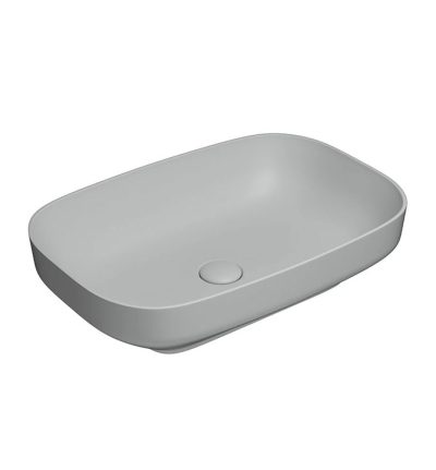 Lavabo COPEN nadgradni 585x380x140 matt gray