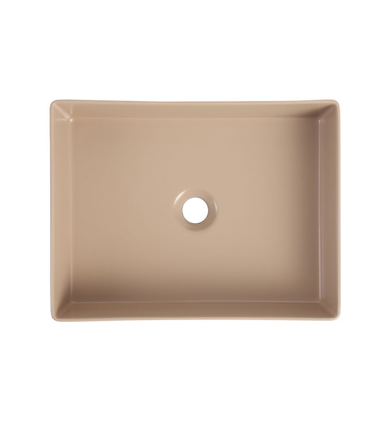 Lavabo COPEN nadgradni 470x360x130 matt khaki - Slika 2
