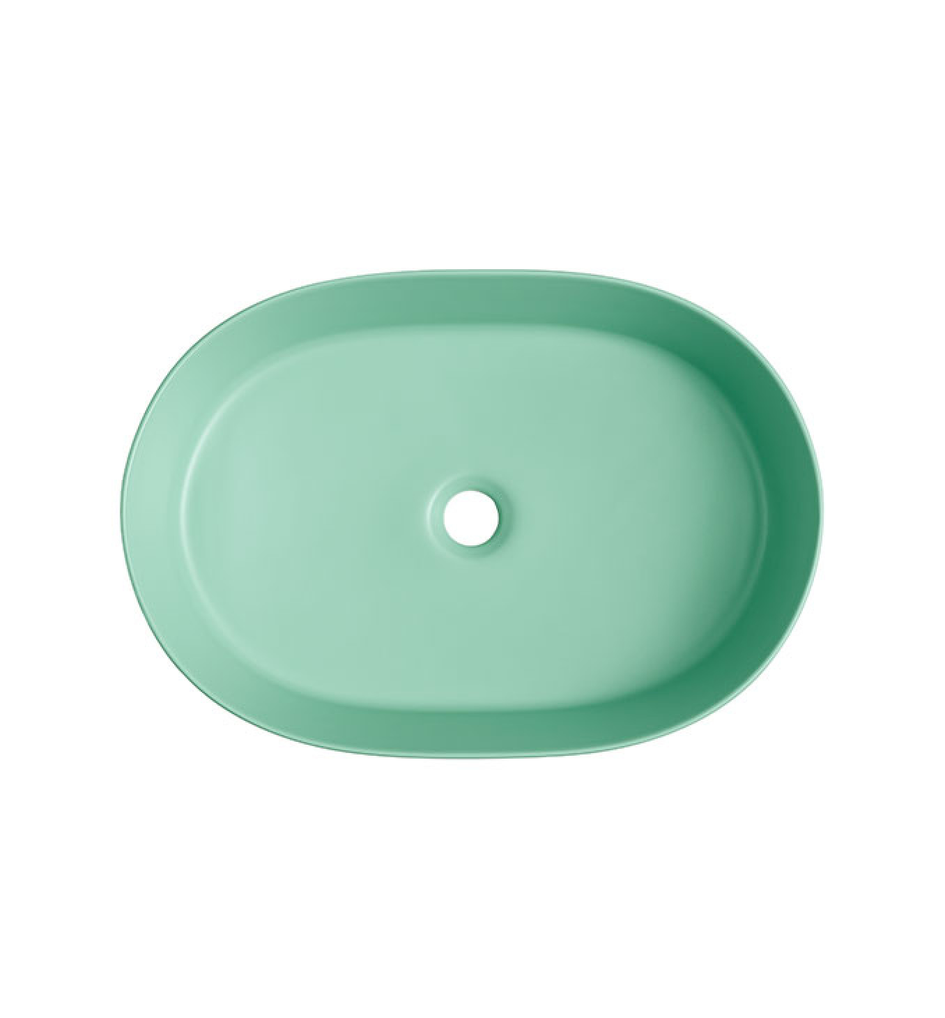 Lavabo COPEN nadgradni 560x390x140 matt green - Slika 2