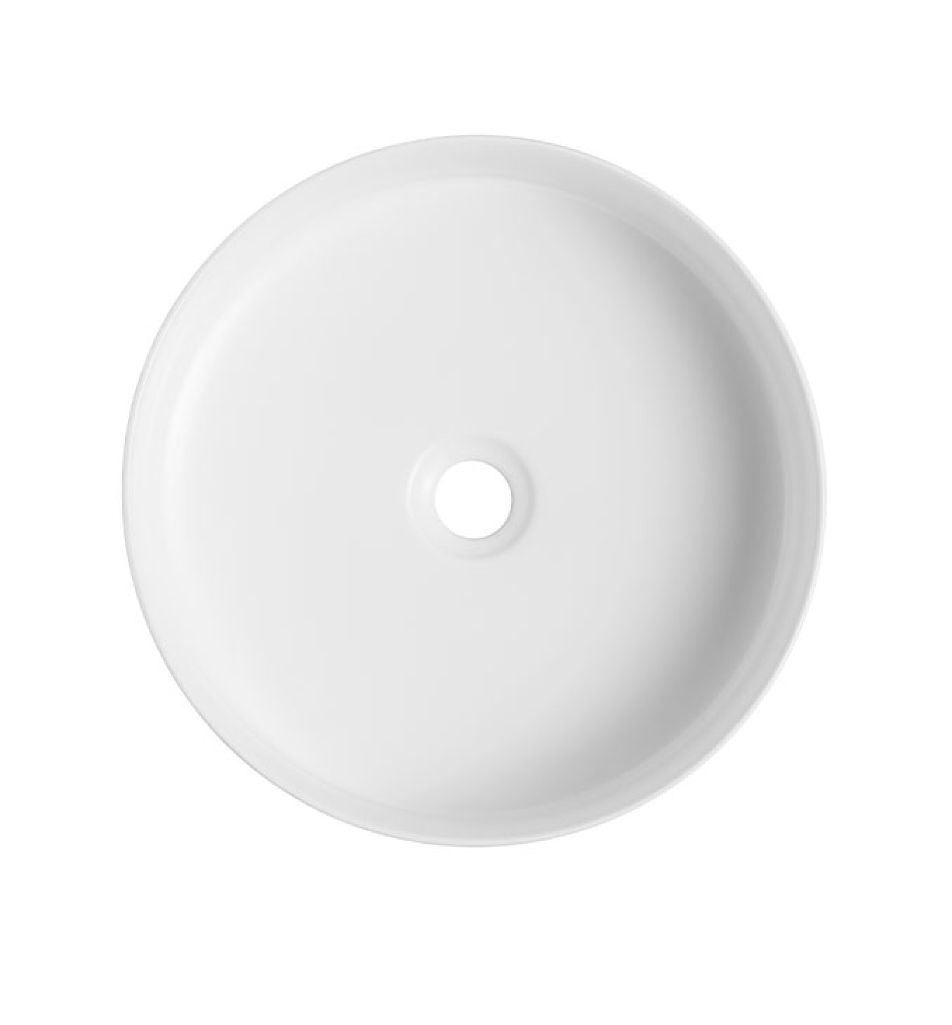 Lavabo COPEN nadgradni 410x410x120 matt white - Slika 2