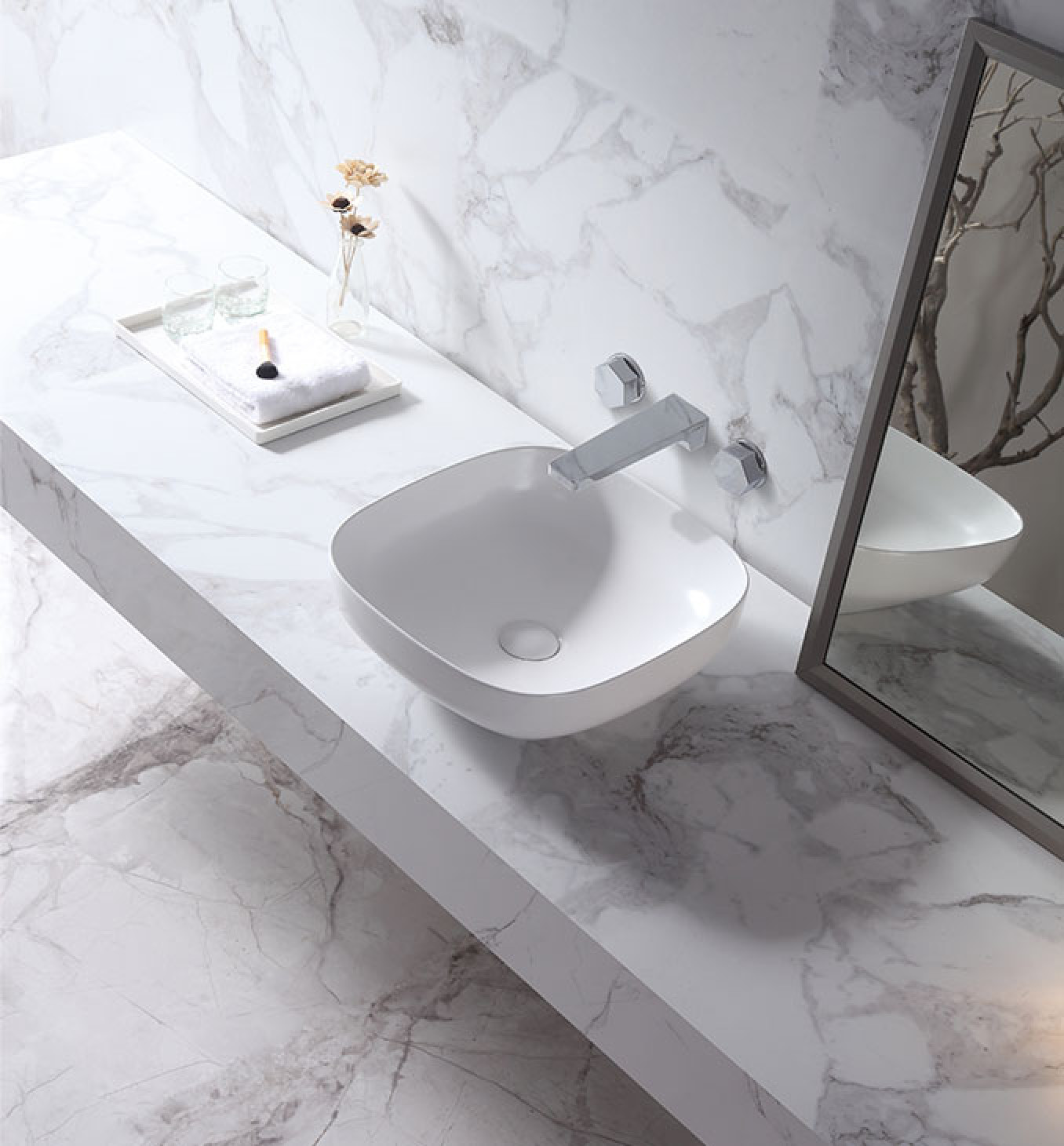 Lavabo COPEN nadgradni 420x420x140 - Slika 2