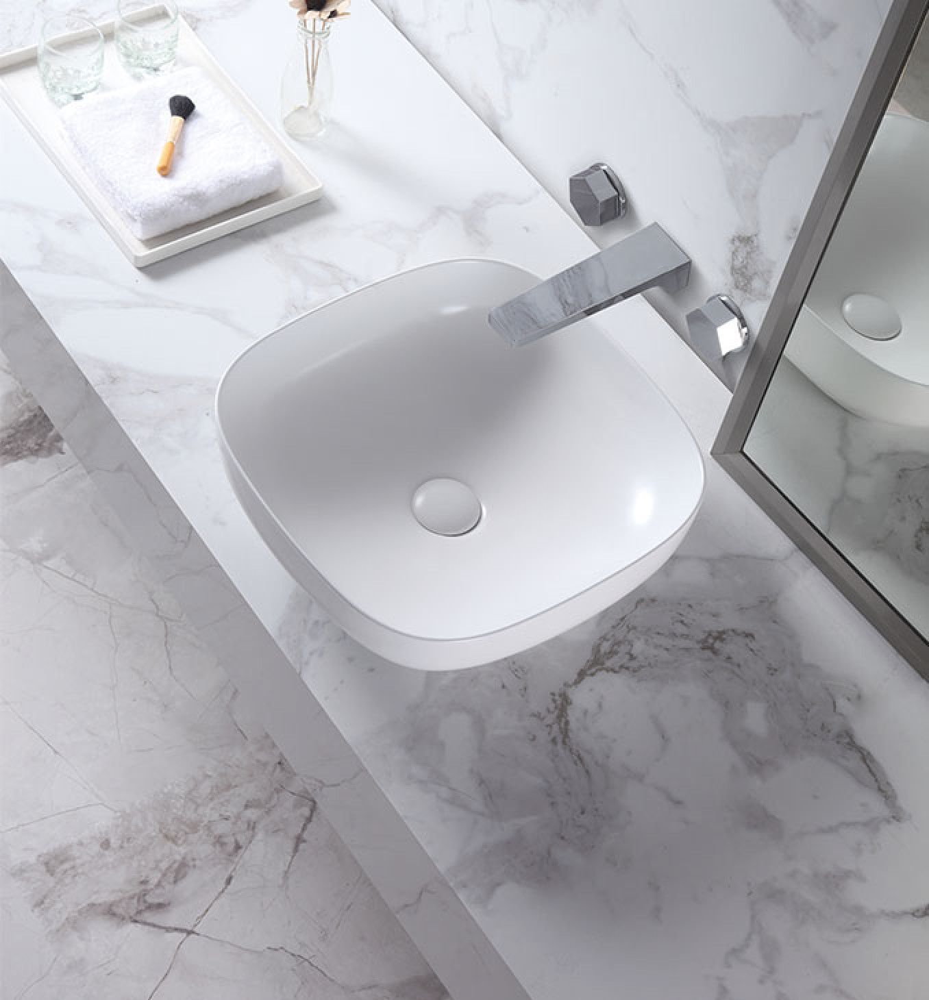 Lavabo COPEN nadgradni 420x420x140 - Slika 3
