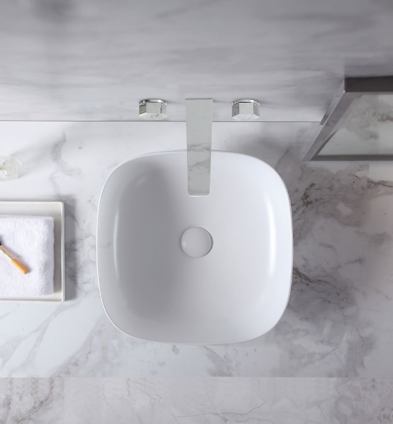 Lavabo COPEN nadgradni 420x420x140 - Slika 4