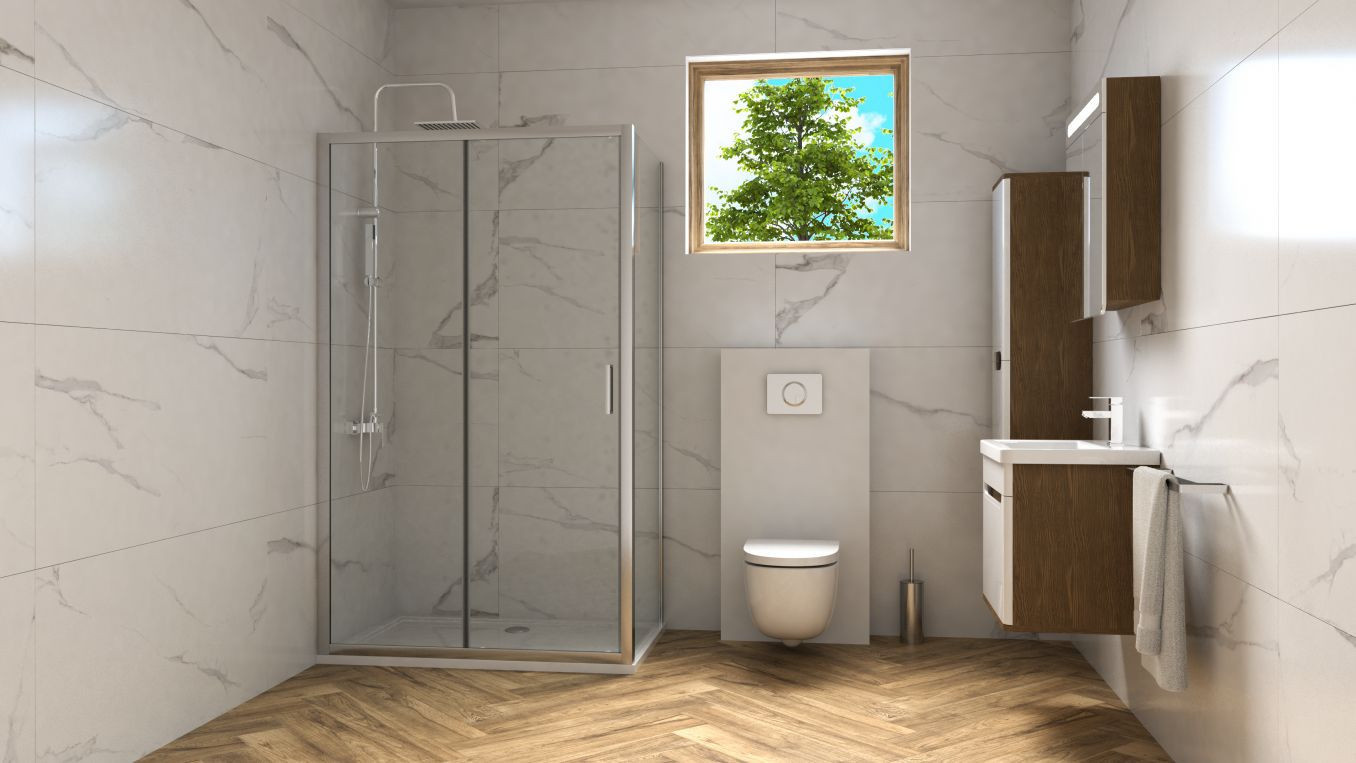 Tuš kabina COPEN DEVON 140x90cm - Slika 2
