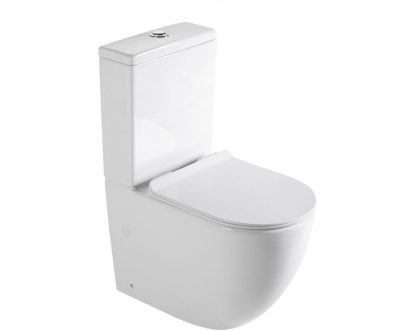 Monoblok OPTIMO rimless sa duroplast soft close wc daskom