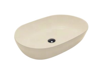 Lavabo nadgradni HATRIA HAPPYHOUR SLIM 12:00 570x380x150 dove-gray glossy