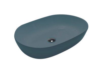 Lavabo nadgradni HATRIA HAPPYHOUR SLIM 12:00 570x380x150 indigo glossy