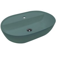 Lavabo nadgradni HATRIA HAPPYHOUR SLIM 12:00 MF 570x380x150 petrol glossy