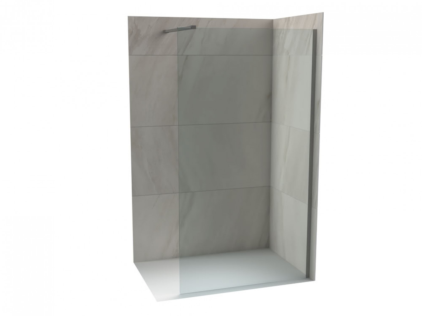 Walk-in COPEN MONTE 1200x2000 8mm staklo. gunmetal