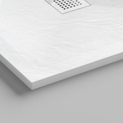 Tuš kadica COPEN SLATE WHITE 800x800x25 sa S/S white rešetkom