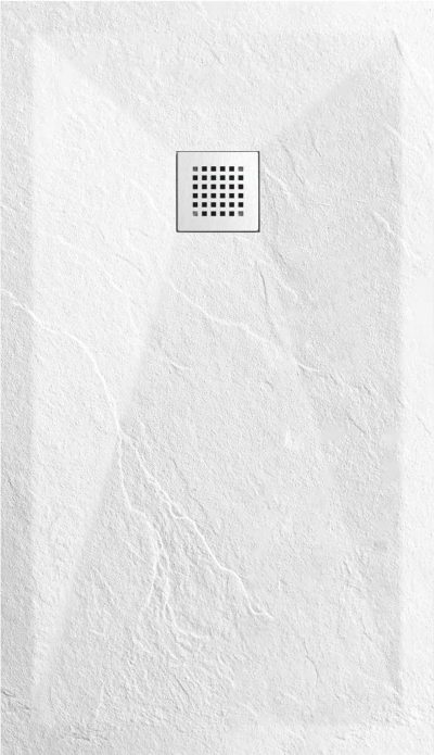 Tuš kadica COPEN SLATE WHITE 1200x700x25 sa S/S white rešetkom