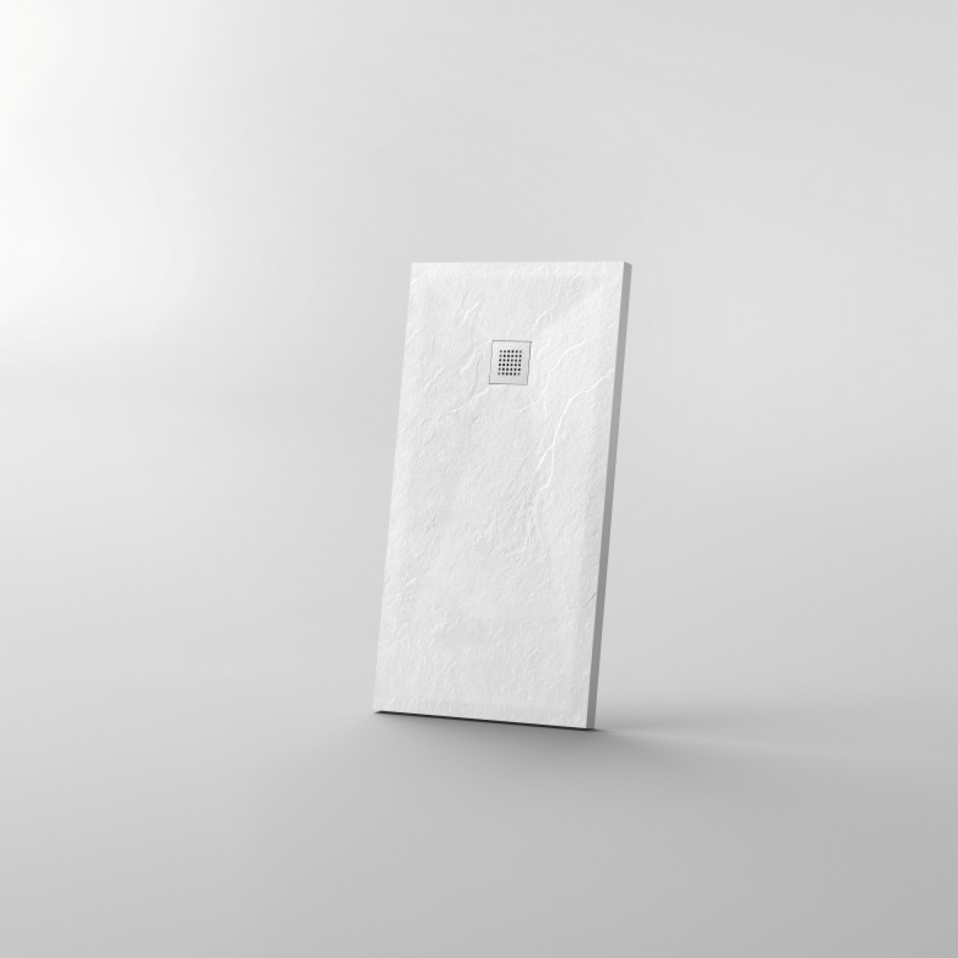 Tuš kadica COPEN SLATE WHITE 1400x800x25 sa S/S white rešetkom - Slika 2