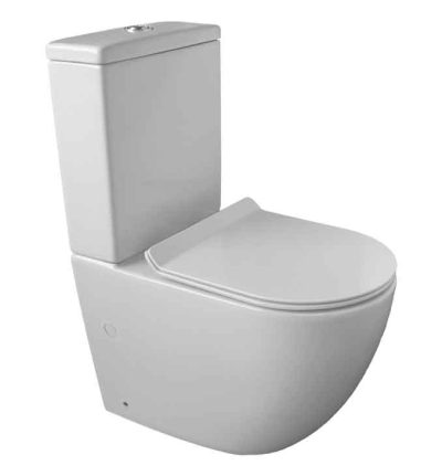 Monoblok OPTIMO rimless bide funkcija sa duroplast soft close wc daskom