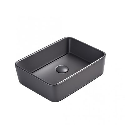 Lavabo nadgradni MINOTTI 480x370x130 dark grey