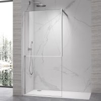 Walk-in COPEN FRAME 900×2100 chrome. staklo 8mm
