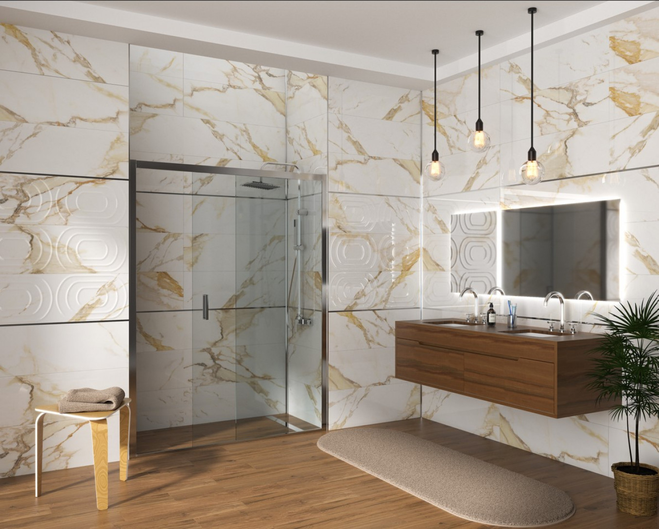 Klizna vrata COPEN OPAL 150x195cm staklo 6mm providno - Slika 2