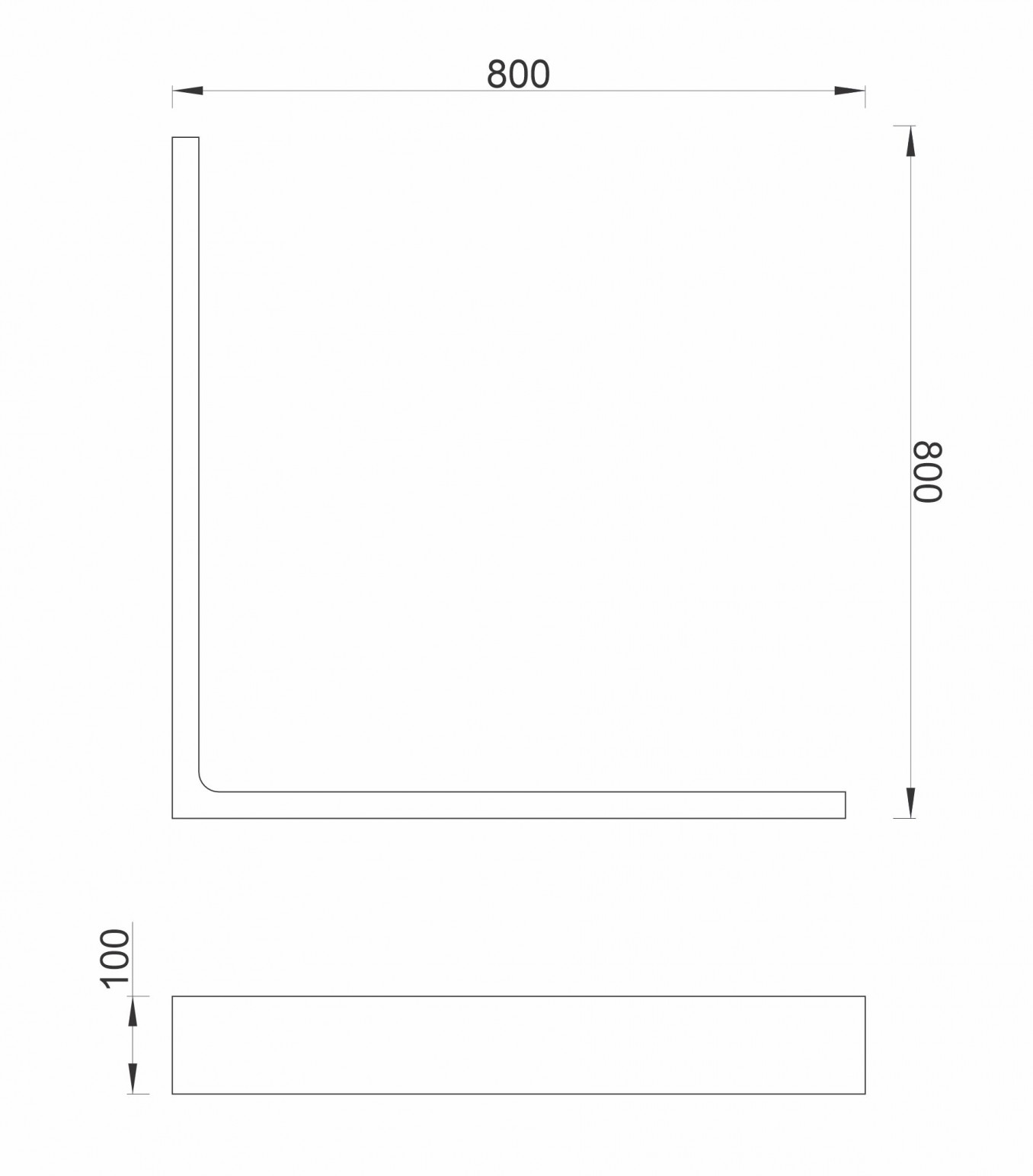Oplata COPEN SOLILUX za kadicu i 9 nogica set. Za kadice 800x800 - Slika 3