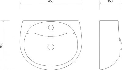 Lavabo ECO 450