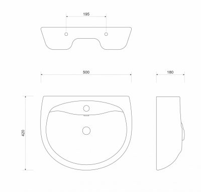 Lavabo ECO 500
