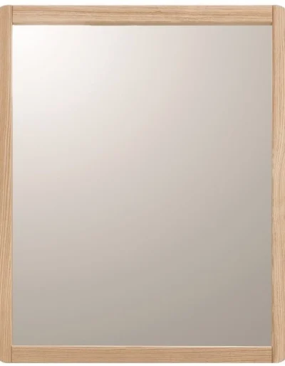 Ogledalo sa drvenim ramom COLAVENE 60×80 jasen